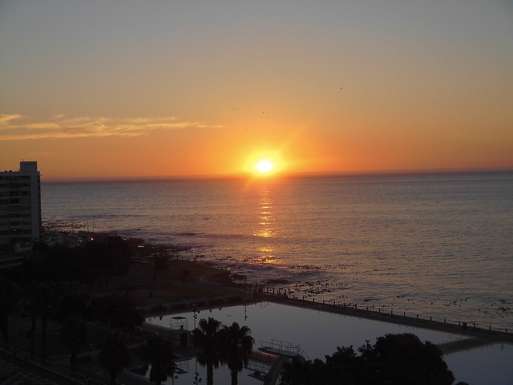 Sunset at balcony